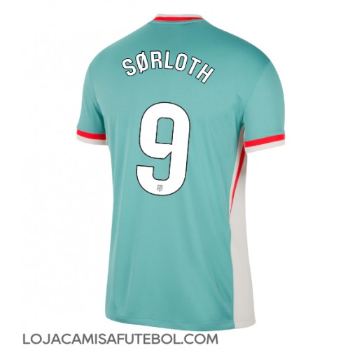 Camisa de Futebol Atletico Madrid Alexander Sorloth #9 Equipamento Secundário 2024-25 Manga Curta